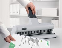 Perforator Leitz 5115 heavy duty 23 gaats zilver 1 Stuk-4