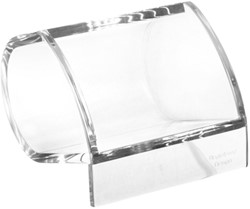 Papercliphouder MAUL 87x77x65mm acryl 1 Stuk