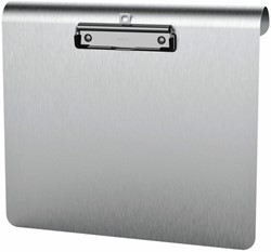 Klembord MAUL Medic A4 dwars RVS klem alu 1 Stuk