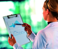 Klembord MAUL A4 staand aluminium 1 Stuk-2