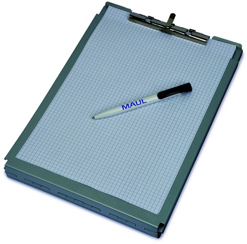 Klembordkoffer MAUL Case A4 topopening aluminium-17