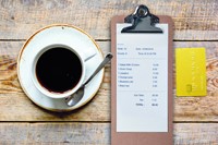 Klembord MAUL Classic Bill STND 280x115mm hardbrd 1 Stuk-2