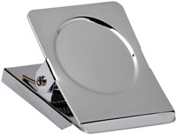 Papierklem MAUL magnetisch vierkant 40mm zilver 1 Stuk