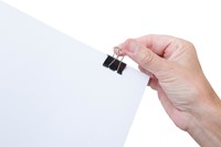 Papierklem MAUL 213 Foldback 25mm zwart 12 stuks 12 Stuk-3