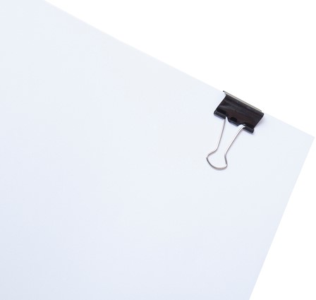 Papierklem MAUL 213 Foldback 25mm zwart 12 stuks 12 Stuk-3