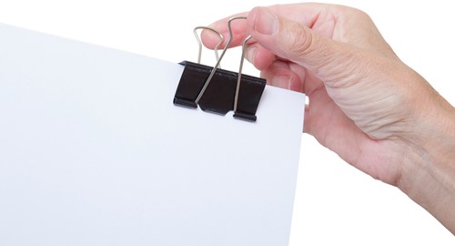 Papierklem MAUL 213 foldback 50mm zwart 12 stuks 12 Stuk-2