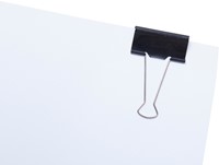 Papierklem MAUL 213 foldback 50mm zwart 12 stuks 12 Stuk-3