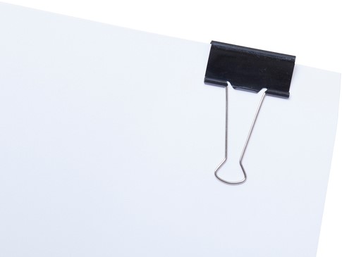 Papierklem MAUL 213 foldback 50mm zwart 12 stuks 12 Stuk-3