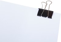 Papierklem MAUL 213 foldback 50mm zwart 12 stuks-3