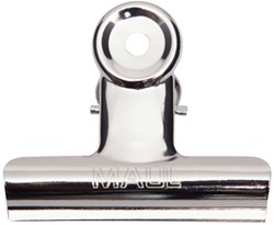 Papierklem MAUL Bulldog 70mm 5 Stuk