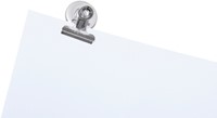 Papierklem MAUL Bulldog magneet 30mm zilver 2st 2 Stuk-3