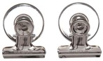 Papierklem MAUL Bulldog met magneet 30mm zilver 2 stuks-5