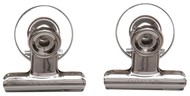 Papierklem MAUL Bulldog magneet 40mm zilver 2st 2 Stuk-5