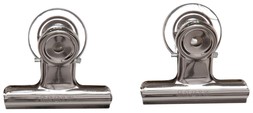 Papierklem MAUL Bulldog magneet 52mm zilver 2st 2 Stuk-6
