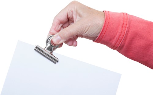 Papierklem MAUL Bulldog magneet 52mm zilver 2st 2 Stuk-4