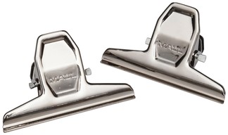 Papierklem MAUL Pro 75mm zilver 2 Stuk-7