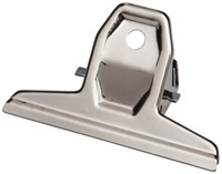 Papierklem MAUL Pro 75mm zilver 2 Stuk-2