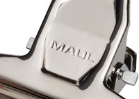 Papierklem MAUL Pro 75mm zilver 2 Stuk-2
