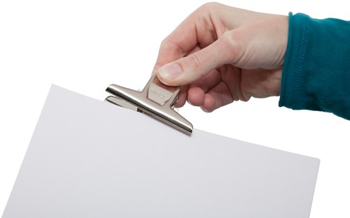 Papierklem MAUL Pro 75mm zilver 2 Stuk-6