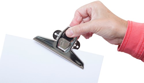 Papierklem MAUL Pro 125mm zilver-4