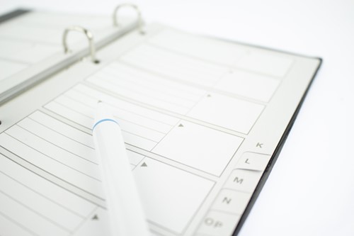 Telefoonalbum Kangaro 215x130mm A-Z 4-rings zwart 1 Stuk-2