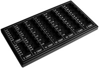 Muntinzetbak Pavo 330x183x20mm zwart 1 Stuk-1