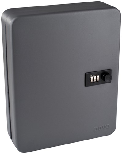 Sleutelkast Pavo cijferslot 36 haken donkergrijs 1 Stuk-1