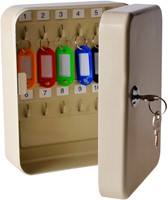 Sleutelkast Qbasic 20 haken beige 1 Stuk