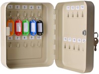 Sleutelkast Qbasic 20 haken beige 1 Stuk-2