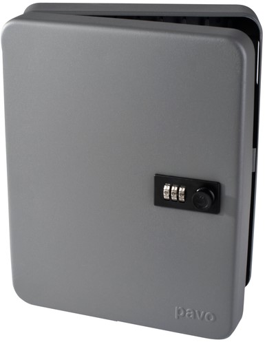 Sleutelkast Pavo cijferslot 36 haken donkergrijs 1 Stuk-2