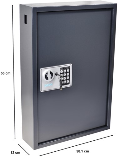 Sleutelkast Pavo High security 100 haken 600x410x120mm-3
