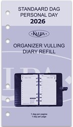 Agendavulling 2026 Kalpa Personal 1dag/1pagina 1 Stuk