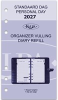 Agendavulling 2027 Kalpa Personal 1dag/1pagina 1 Stuk