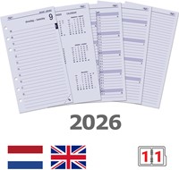 Agendavulling 2026 Kalpa Personal 1dag/1pagina 1 Stuk-2