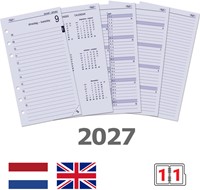 Agendavulling 2027 Kalpa Personal 1dag/1pagina 1 Stuk-2