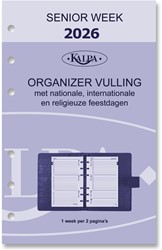 Agendavulling 2026 Kalpa Senior 7dagen/2pagina's 1 Stuk
