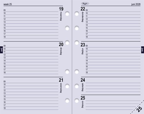 Agendavulling 2026 Kalpa Senior 7dagen/2pagina's 1 Stuk-4