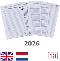 Agendavulling 2026 Kalpa Pocket 1dag/1pagina 1 Stuk-2