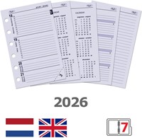 Agendavulling 2026 Kalpa Pocket 7dagen/2pagina's 1 Stuk-2