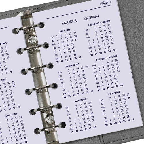 Agendavulling 2027 Kalpa Pocket 7dagen/2pagina's-3