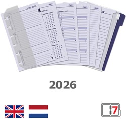 Agendavulling 2026 Kalpa Pocket jaardoos 7d/2p 1 Stuk