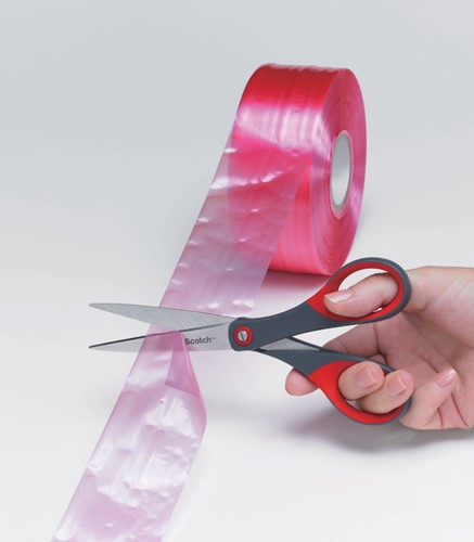 Schaar Scotch 18cm precision rood blister 1 Stuk-1
