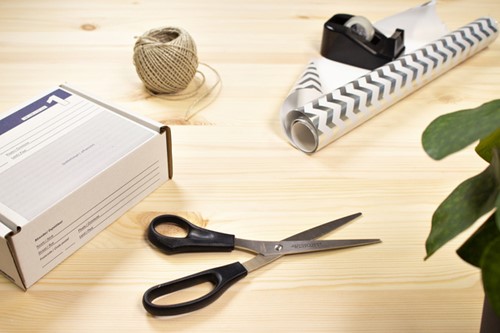 Kantoorschaar Westcott 210mm links rvs 1 Stuk-3