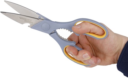 Huishoudschaar Westcott 210mm softgrip titanium 1 Stuk-2