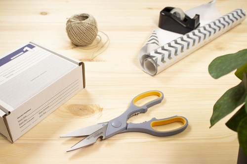 Huishoudschaar Westcott 210mm softgrip titanium 1 Stuk-3