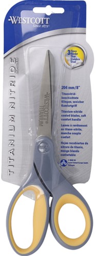 Kantoorschaar Westcott 210mm titanium 1 Stuk-2
