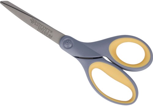 Kantoorschaar Westcott 210mm titanium 1 Stuk-3