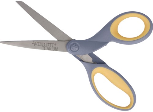 Kantoorschaar Westcott 210mm titanium 1 Stuk-1