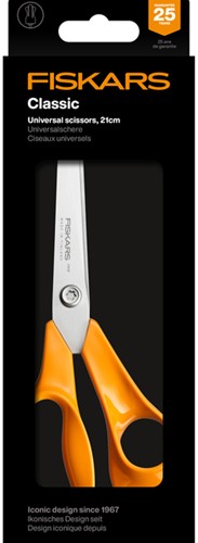 Schaar Fiskars Classic universeel 21cm oranje 1 Stuk