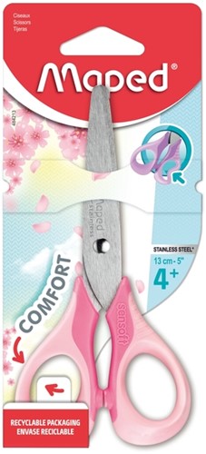 Schaar Maped Sensoft 13cm pastel assorti 1 Stuk-4